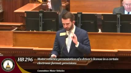 Georgia House passes digital driver's license bill for law enforcement verification