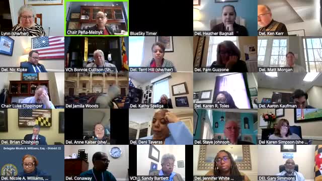 Dr. Jan Byrd advocates for Maryland's End of Life Option Act at hearing