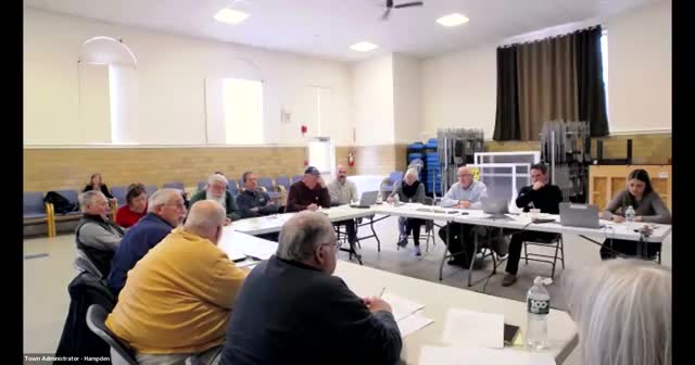 Town meeting addresses THB building move and future solar energy options