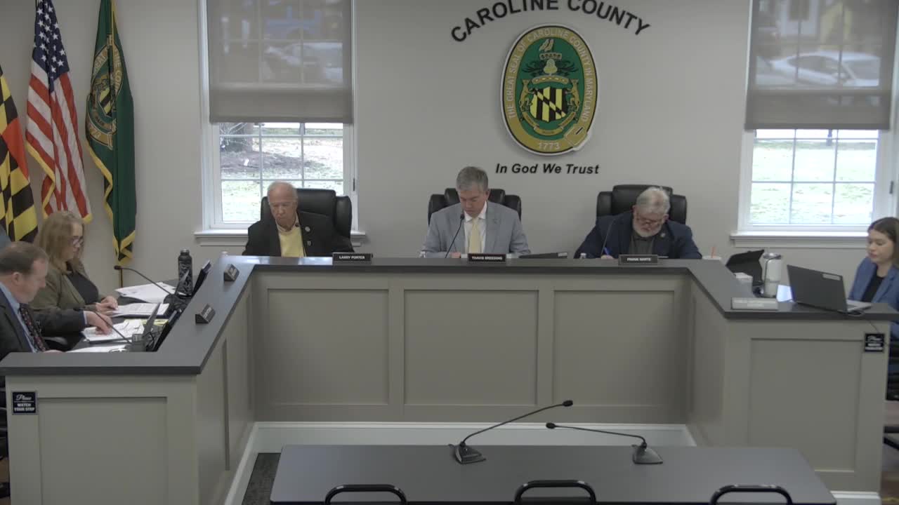 Caroline County reviews draft Police Accountability Board and Administrative Charging Committee ordinance