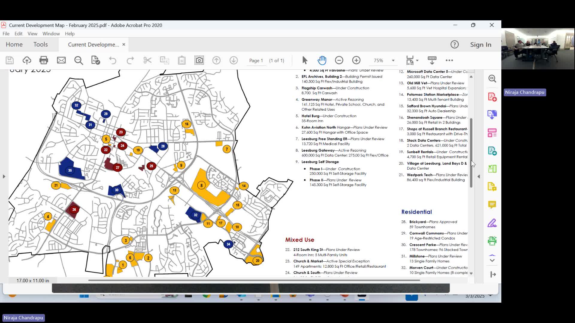 Traffic study review prompts discussions on Meadowbrook development and stormwater regulations