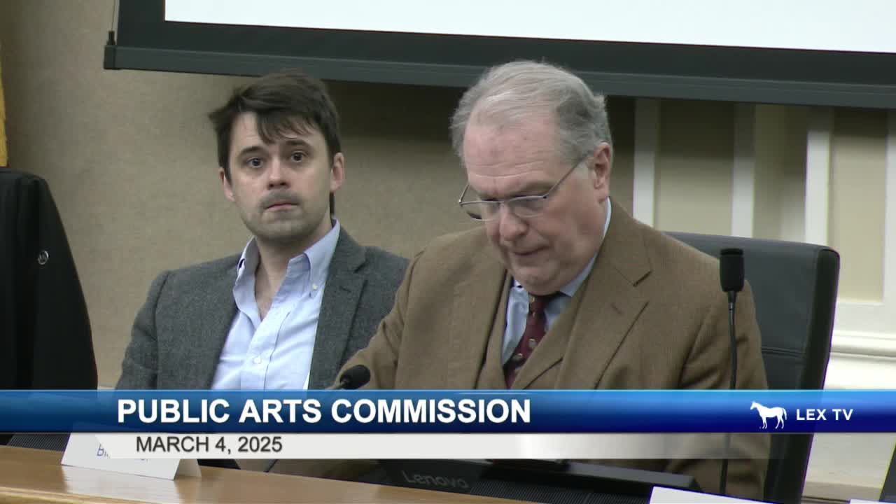 Public Art Commission agrees to revise Phase 2 scoring and to document minimum score for funding