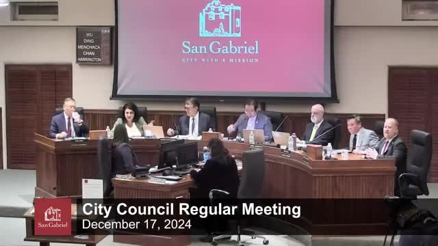 Mayor Wu honors retiring San Gabriel police officers Cruz Hernandez and Martin Garcia