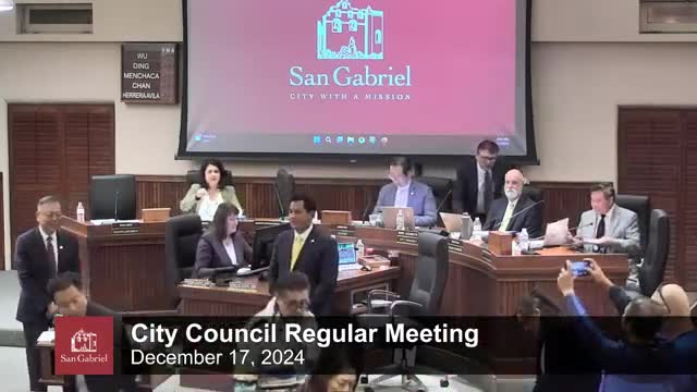Assemblymember Mike Fong presents awards to San Gabriel leaders Tony Ding and Jorge Avila