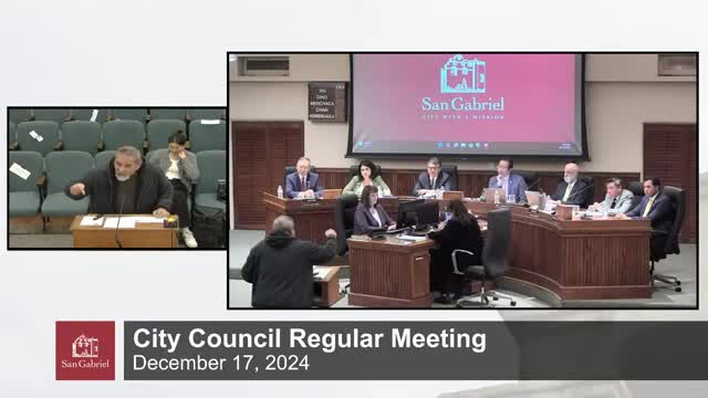 Resident urges council to investigate police funding mismanagement