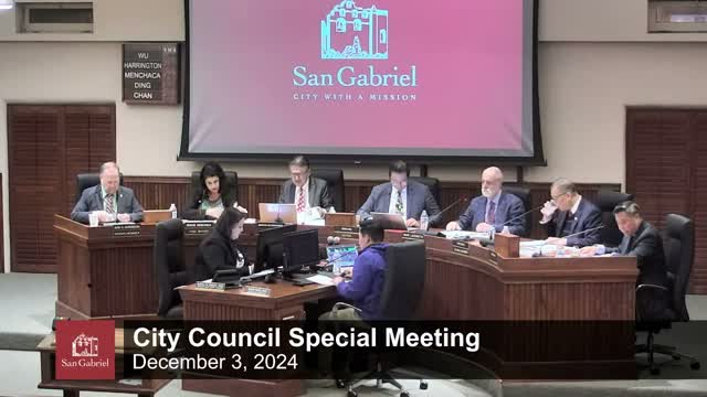 San Gabriel City Manager Lazaretto honors employees at 2024 service awards ceremony