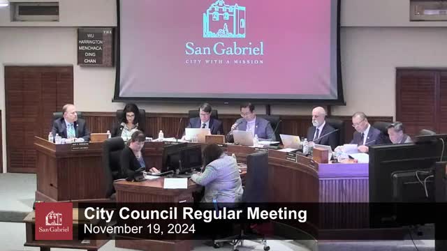 Mayor Wu presents Native American Heritage Month proclamation to Keech Gabrielino tribe leader