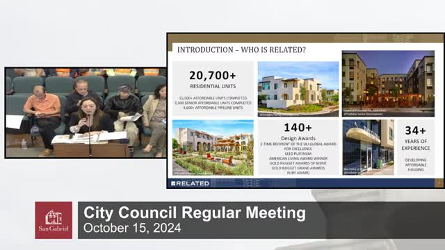 Developers unveil San Gabriel's first affordable senior housing project at Del Mar and Main