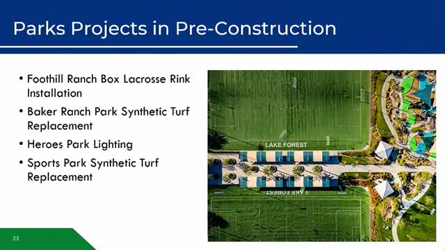Foothill Ranch announces sports park upgrades and new pickleball courts