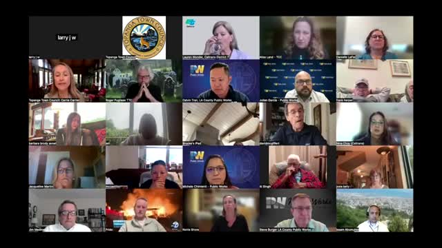 Caltrans updates Topanga community on roadway access and slide repairs