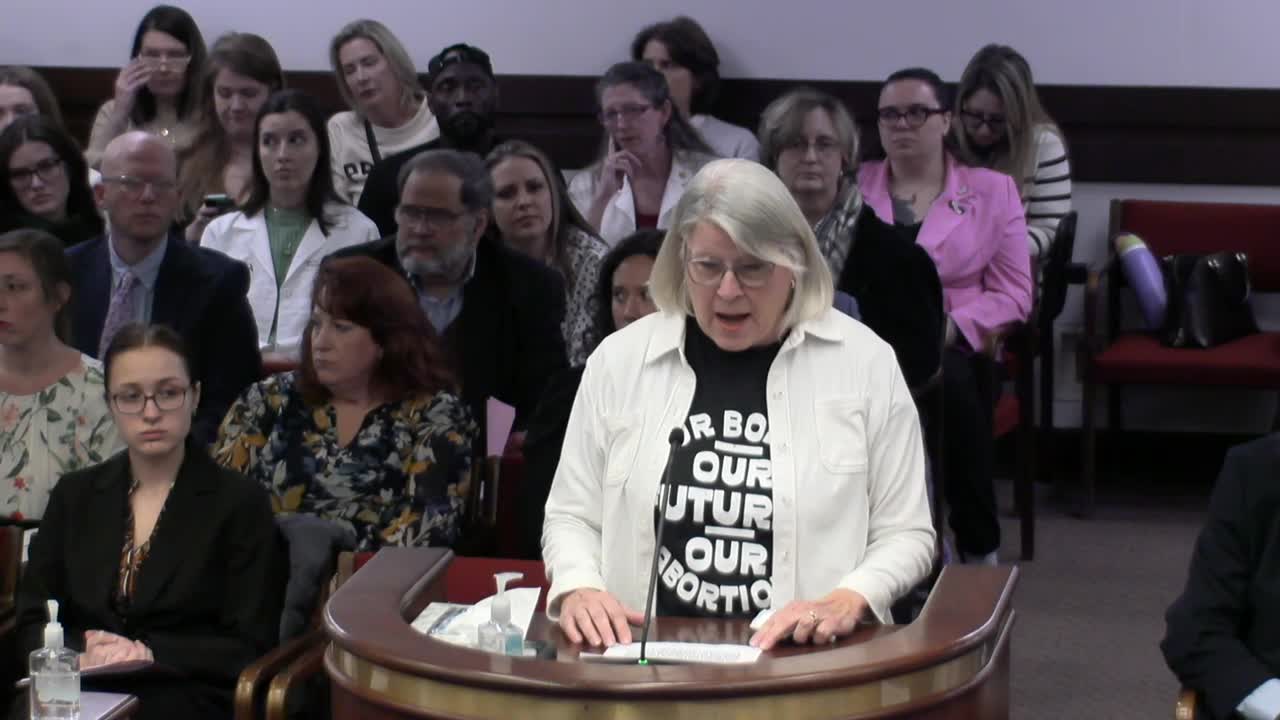 Wayne Borders opposes South Carolina's HB 3457 abortion bill at legislative hearing