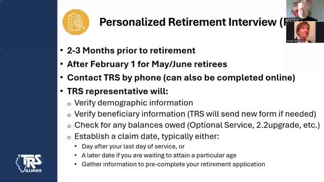 TRS explains AAI lump-sum option and annuity choices for retiring teachers
