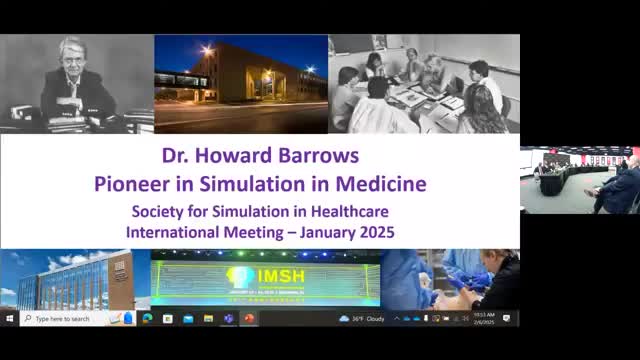 Doctor Barrows revolutionizes medical education with standardized patient program