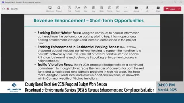 Arlington County initiates digital transformation of parking enforcement systems