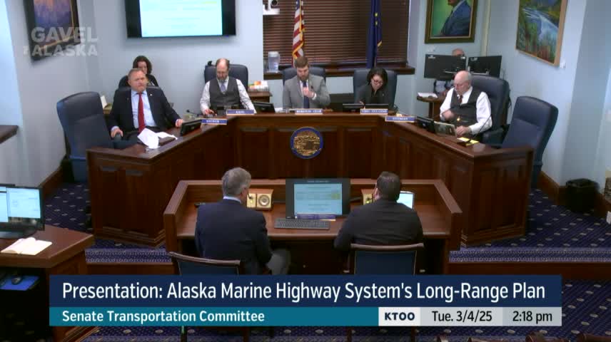 Marine Highway System proposes revenue increase to avoid funding shortfall