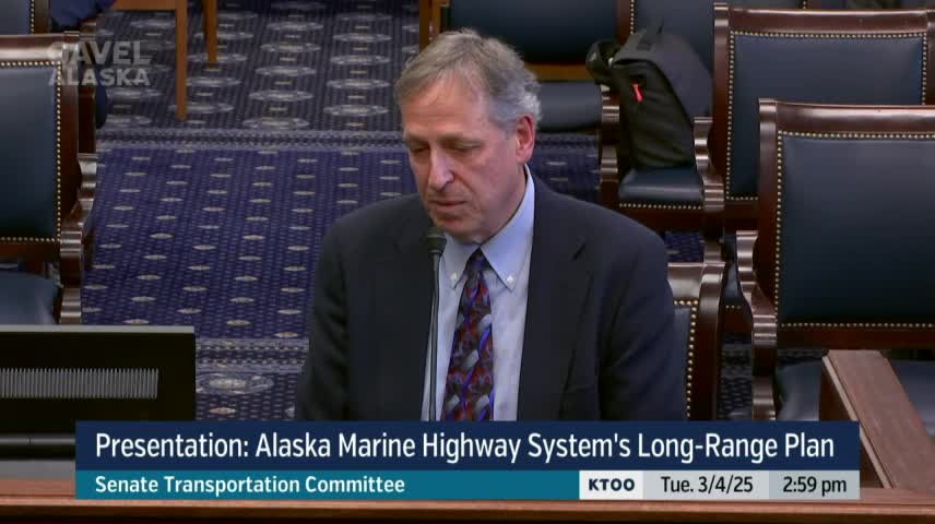 Alaska Marine Highway plans webinar to address ferry service reliability concerns