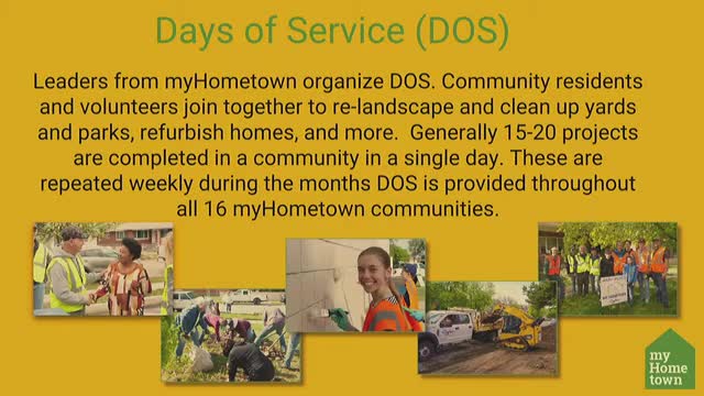 My Hometown Initiative coordinates community service projects across Utah