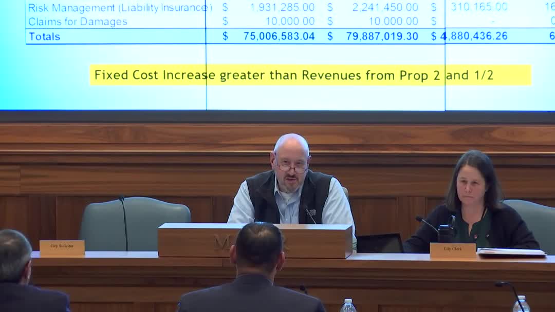 Mayor O'Connell highlights Taunton's positive budget and upcoming projects