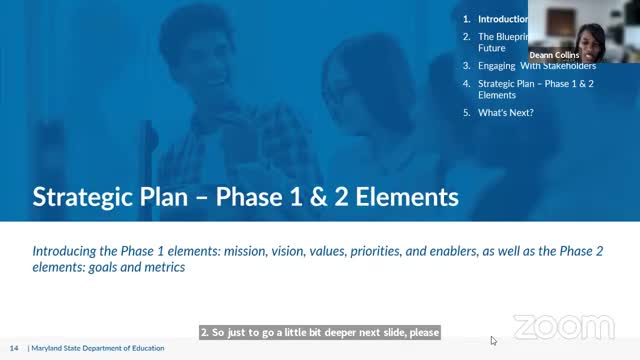 Maryland outlines educational priorities for student success from early childhood to high school