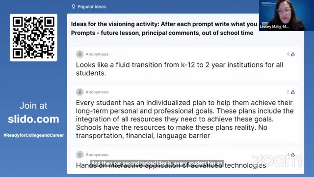 Superintendent Choudhury outlines flagship strategies for college and career readiness