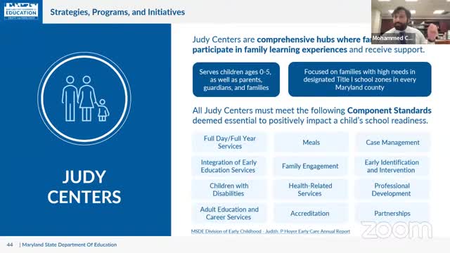 Maryland expands early learning centers under new childhood education blueprint