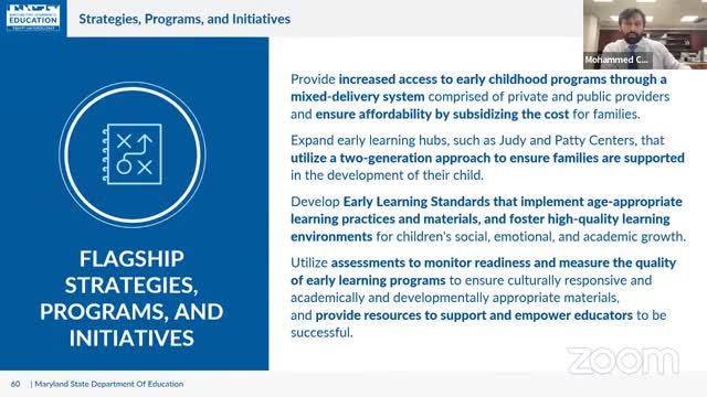 Education leaders outline strategies for enhancing early childhood programs at charrette