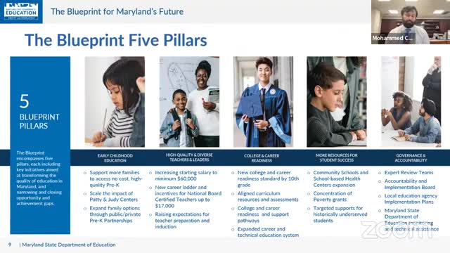 Maryland Education Department outlines plan for college and career readiness improvements