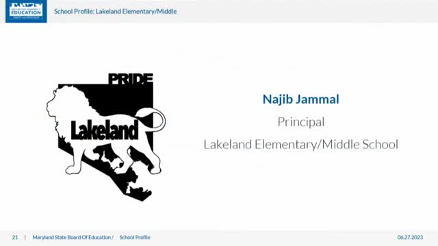 Principal Najeeb Jamal highlights Lakeland's educational transformation and community partnerships