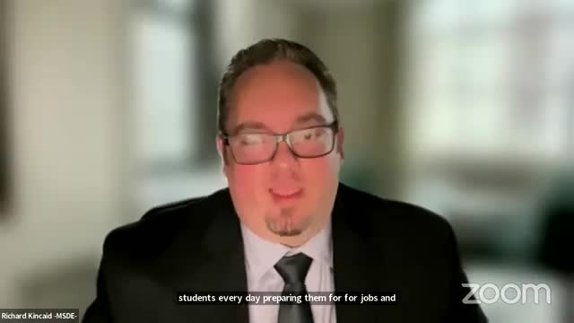 IEC CEO Grant Schmelzer celebrates completion of Maryland's first student apprenticeship cohort