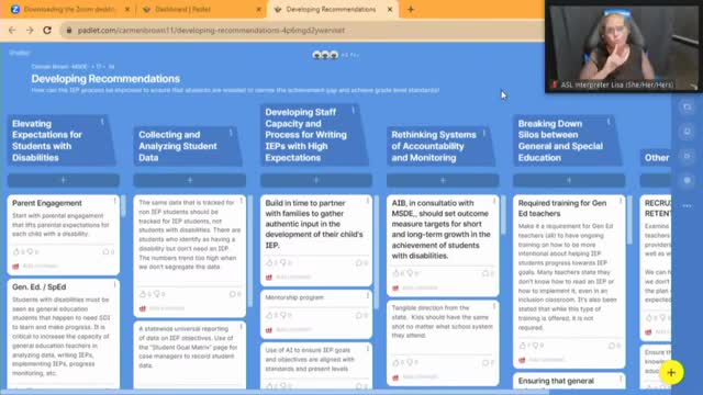 Education Board recommends reforms for supporting students with disabilities in IEPs