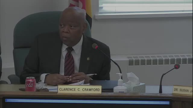 Department announces new leadership following successful budget hearings in Annapolis