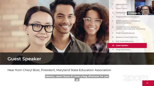 Maryland educators discuss future skills training at special education work group meeting