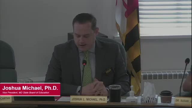 State Board of Education recognizes Maryland's four US presidential scholars