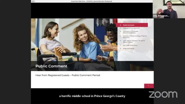 Maryland education leaders seek meaningful reforms for special education services