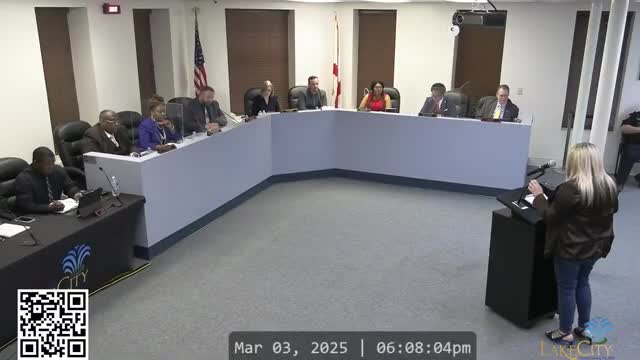 Lake City Council evaluates top lobbying firms for state services