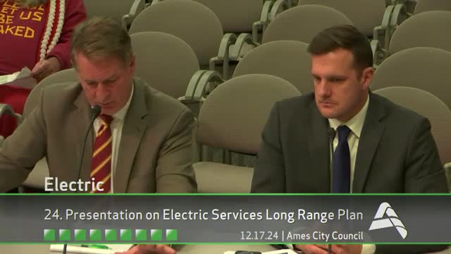 Ames Electric discusses grid upgrades and future energy demands at council meeting