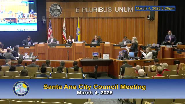 Santa Ana City Council honors Santa Ana Lawn Bowling Club for community contributions