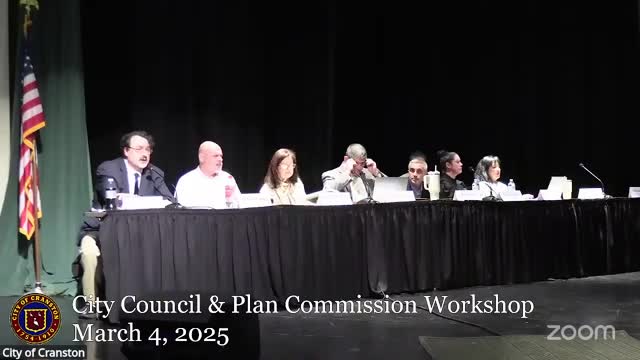 Cranston City Council and Planning Commission discuss Mulligan's Island redevelopment proposal