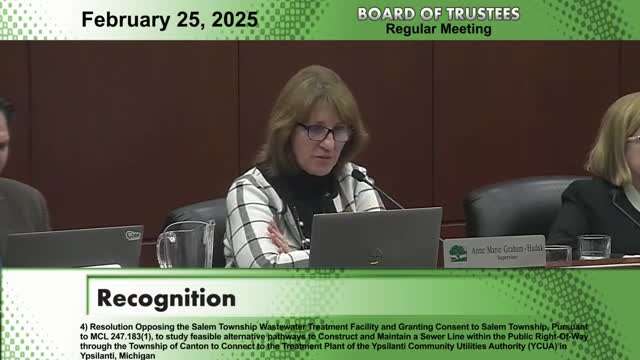 Canton Township plans alternative wastewater route to alleviate flooding issues