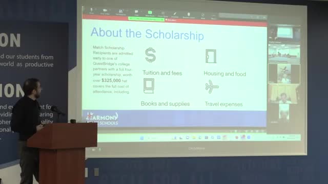 Harmonic Public Schools report 67 finalists for college admissions scholarships