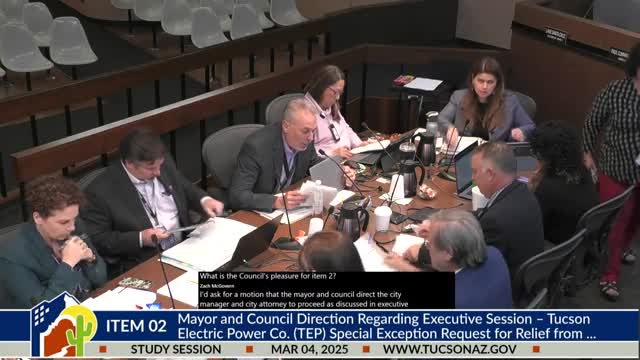 Tucson City Council approves TEP renewable energy agreement and resilience initiative