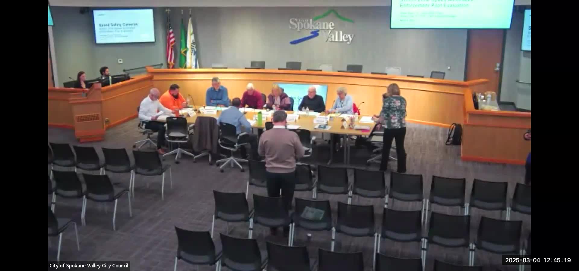 Spokane Valley Council discusses school zone speed cameras for traffic safety funding