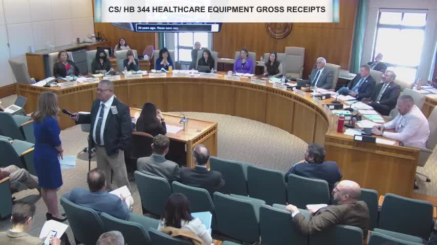 Committee hears testimony on HB325 to reduce GRT on new home construction; amendment adds sunset and FHA-linked cap, bill temporarily tabled