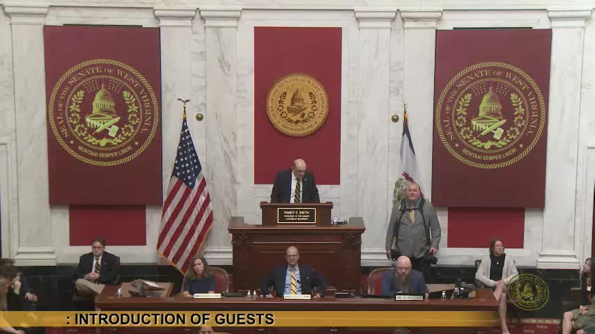 Senators honor 4-H members and college presidents at WVU Day