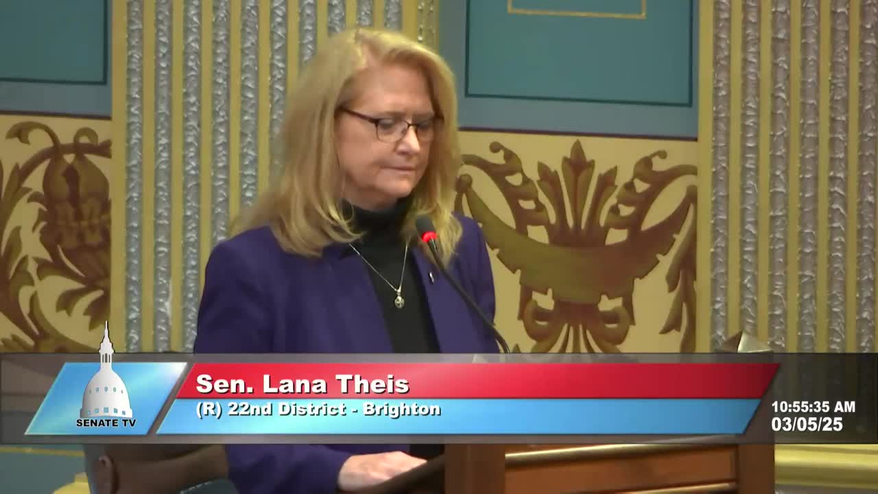 Senate advances committee reports and adopts resolution designating March 5 as Fred Bear Day