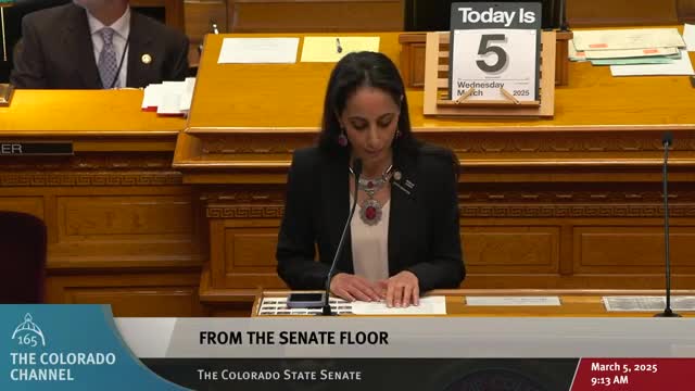 Colorado Senate honors Janet Buckner for her impact on education and healthcare