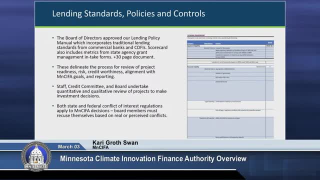Green Bank outlines transparent loan approval process for state developers