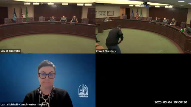 Tumwater Council discusses mayor pro tem selection amid public questioning