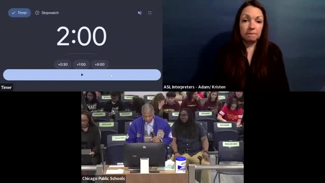 Alderman Tabares presents plans for Hubbard High School overcrowding solution