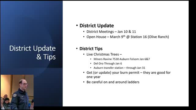 City official warns residents about Christmas lights and ladder safety precautions